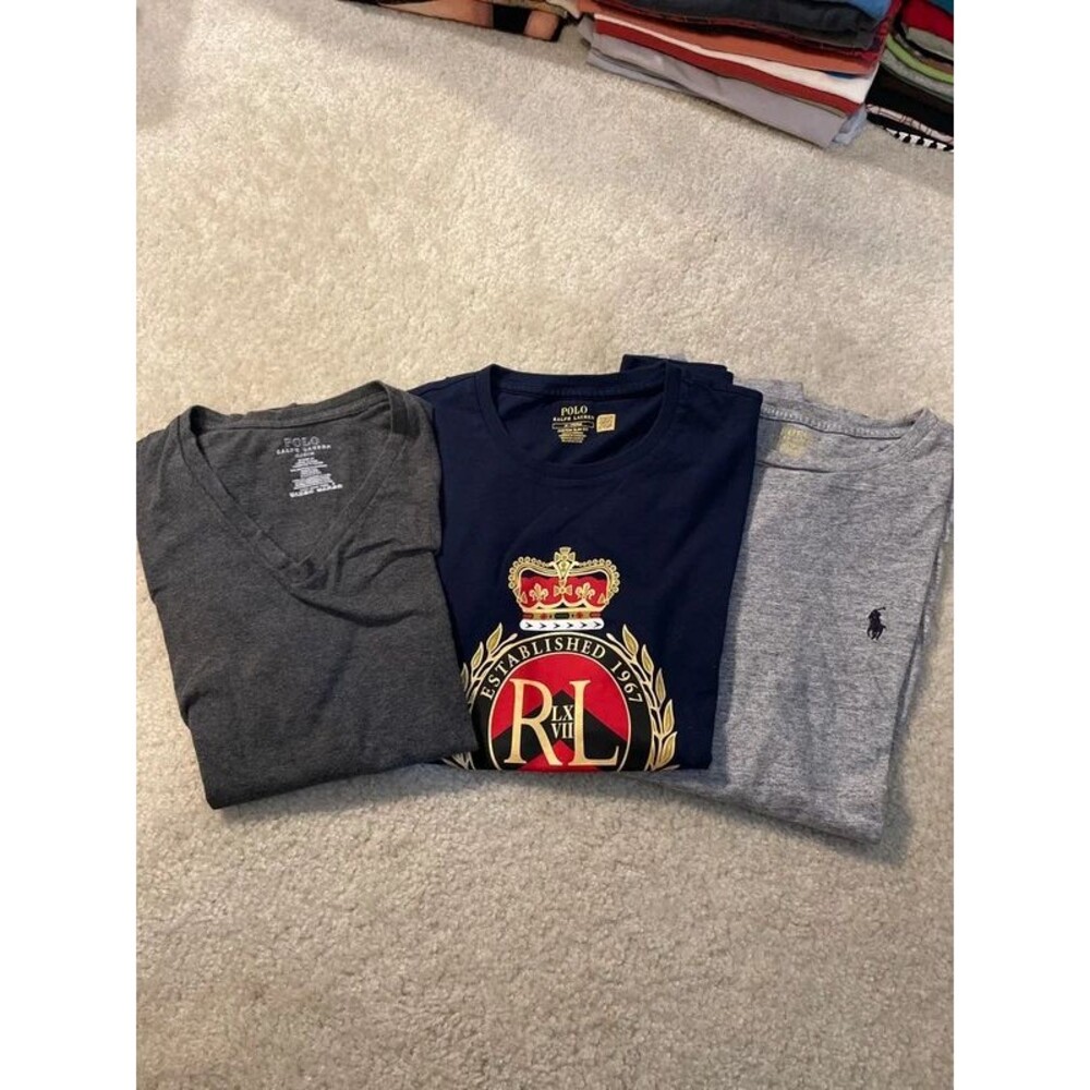 Bundle of 3 Polo by Ralph Lauren shirts